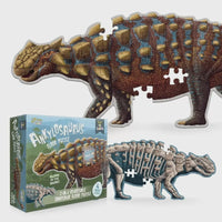 Thumbnail for genius games puzzle Turn N Learn: Ankylosaurus Puzzle