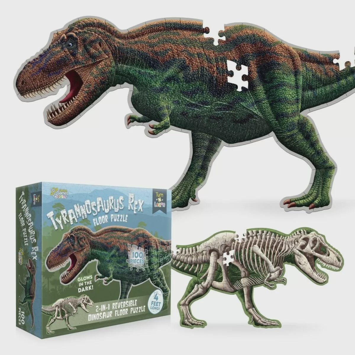 genius games puzzle Turn N Learn: Tyrannosaurus Rex Puzzle