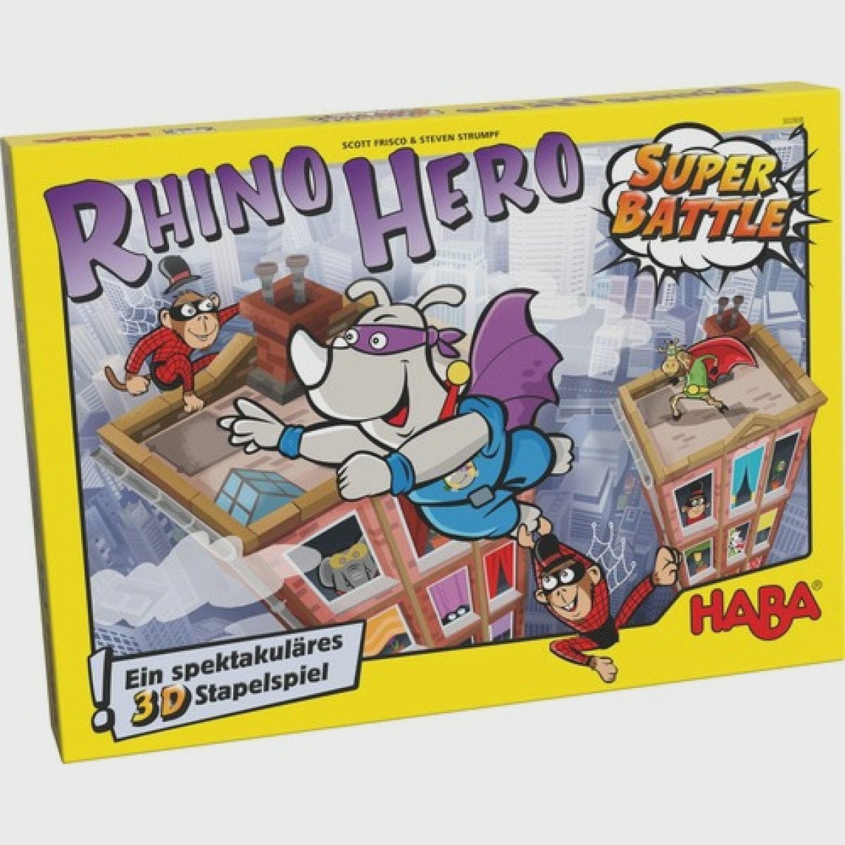 HABA Board game Rhino Hero Superbattle