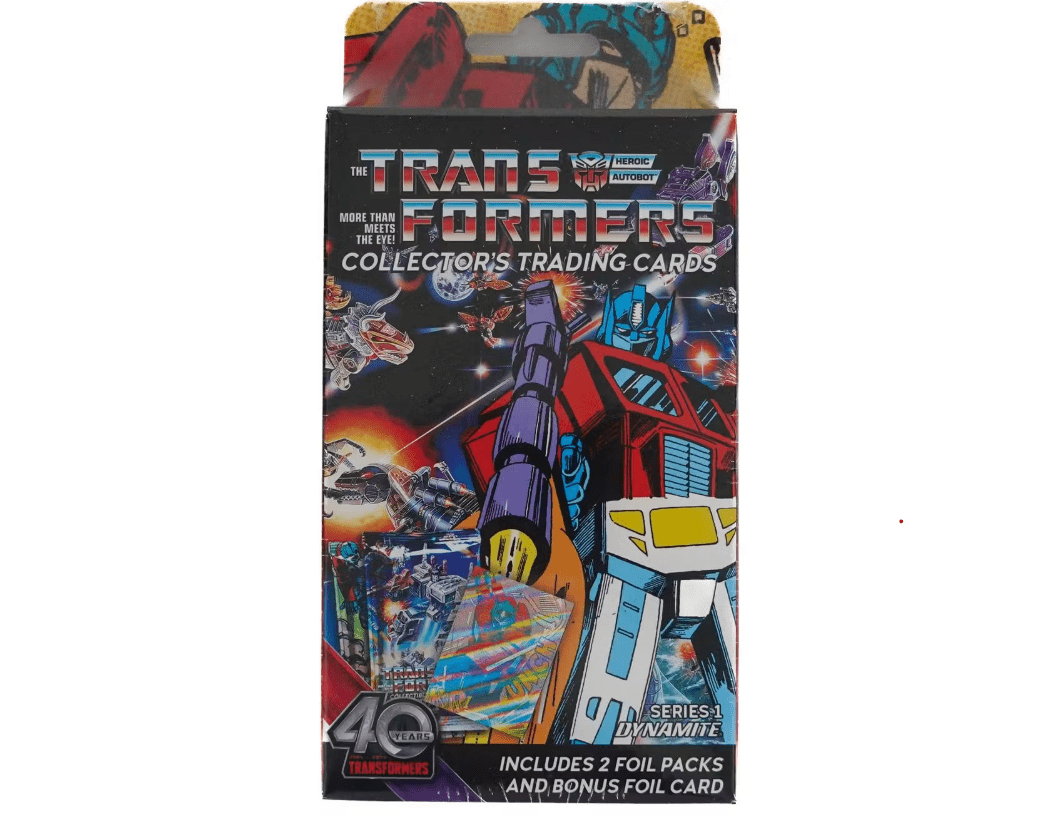 hasbro Collectible Trading Cards Transformers 40th Anniversary Trading Cards Hanger Box