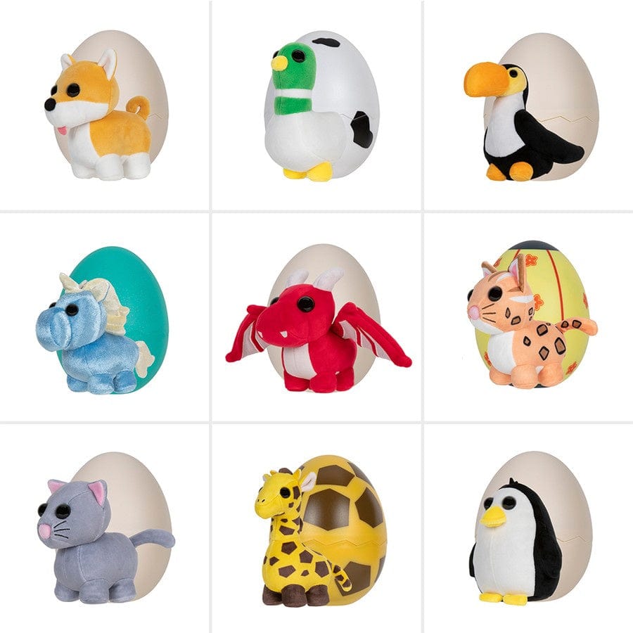 Adopt Me Pets Surprise Plush Mystery Egg Series 1 & 2 With Code