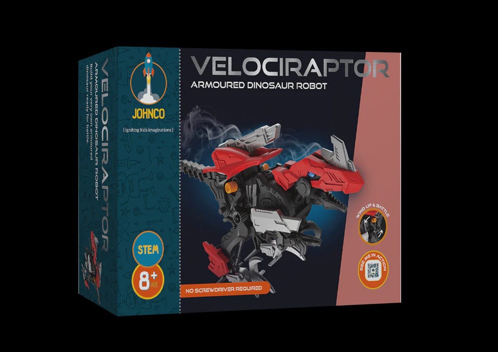 johnco stem Velociraptor - Armoured Dinosaur Robot