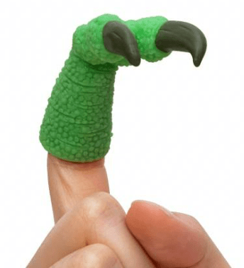 Keycraft sensory Dino Claw Finger Puppets (ASSORTED)