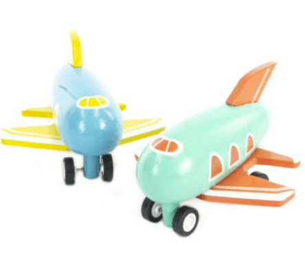 Keycraft sensory MAJIGG Wooden Mini Airplanes FSC 100% (ASSORTED)