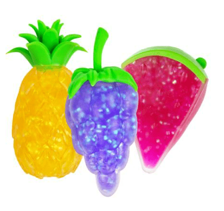 Keycraft sensory Squishy Fruit (ASSORTED)