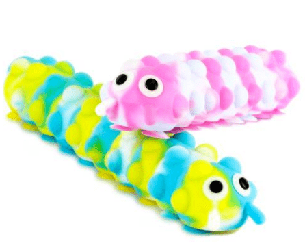 Keycraft sensory Tutti Frutti Caterpillar (ASSORTED)