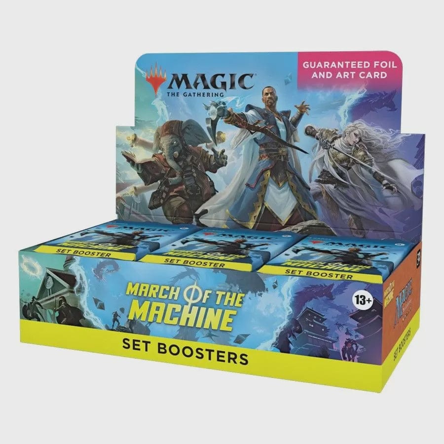 magic the gathering Collectible Trading Cards Magic March of the Machine Set Booster Display