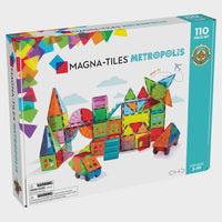 Thumbnail for magna-tiles stem MAGNA-TILES - METROPOLIS - 110 PIECE SET