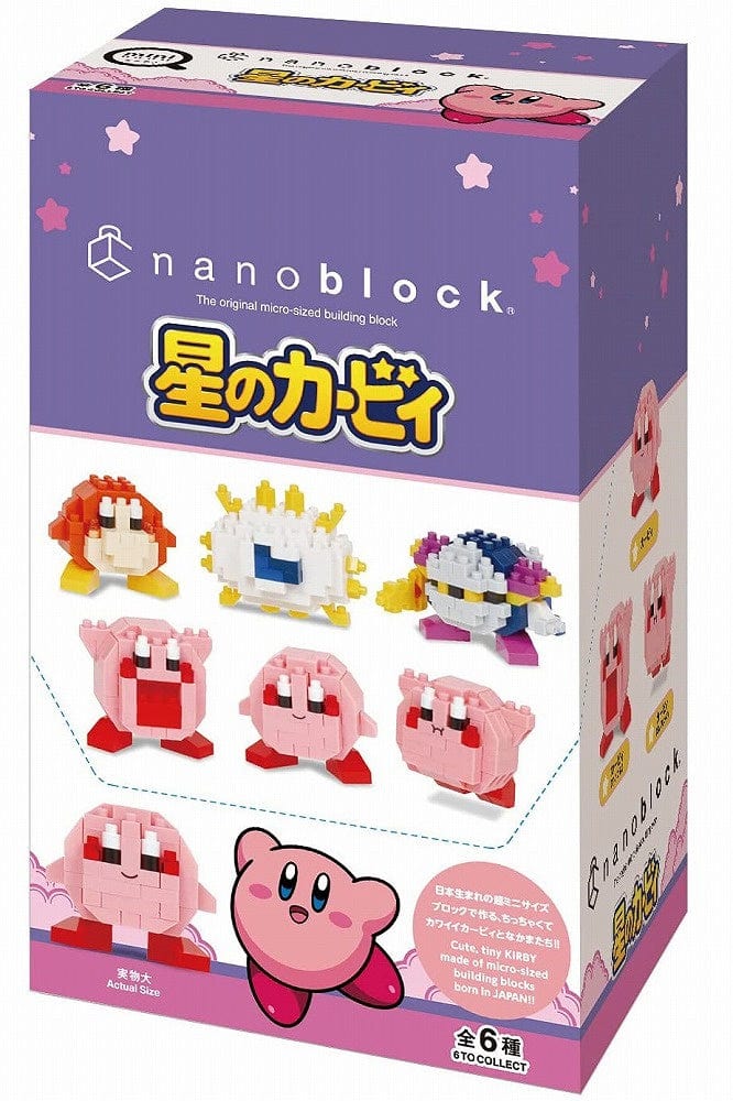 nanoblock nanoblock Nanoblock Kirby (Vol. 1) Box of 6