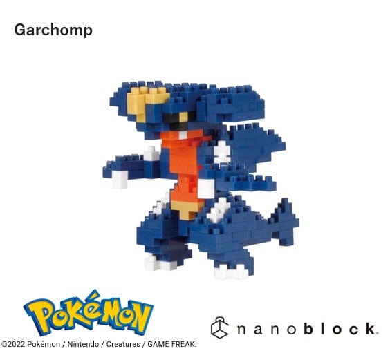 nanoblock nanoblock Pokémon - Garchomp