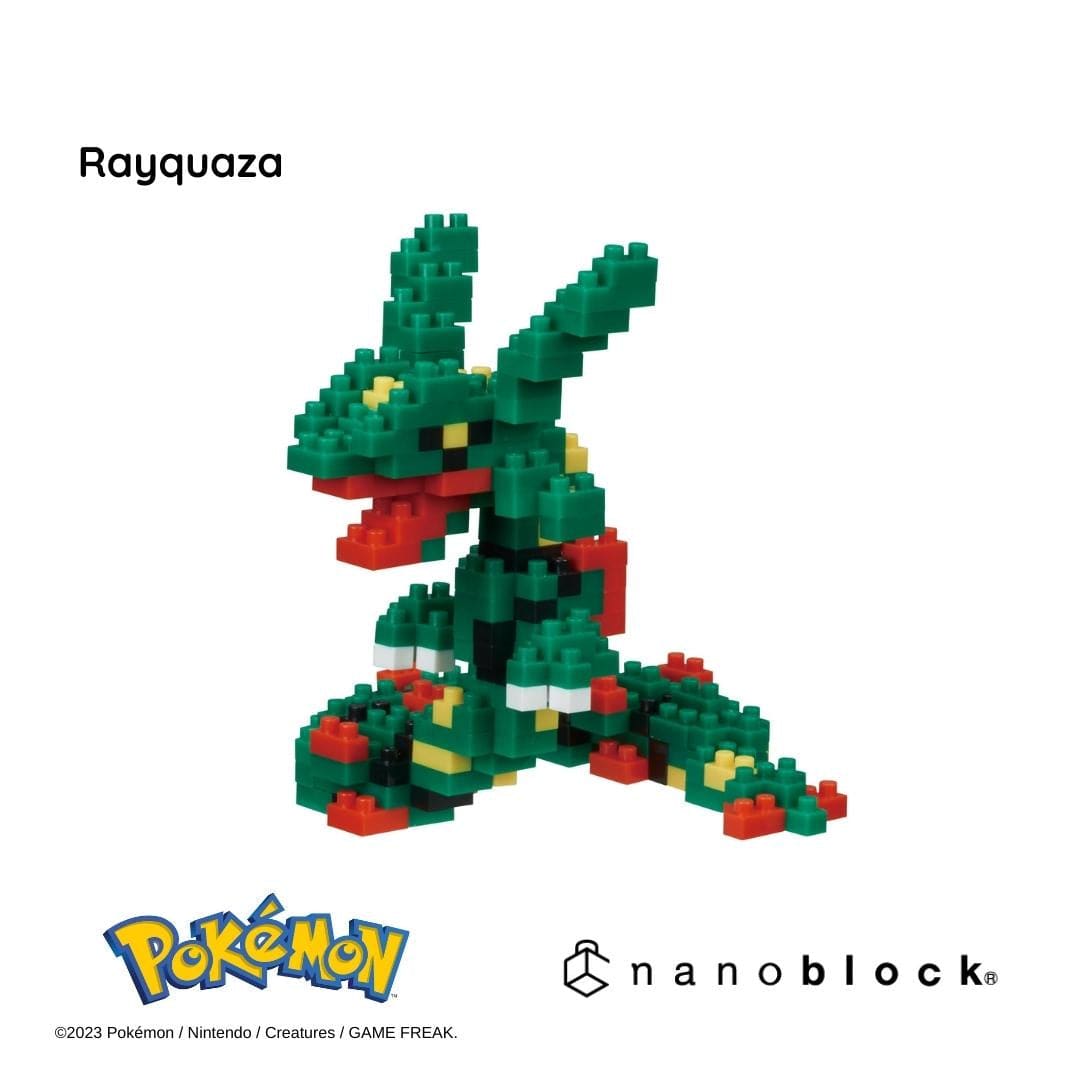 nanoblock nanoblock Pokémon nanoblock - Rayquaza