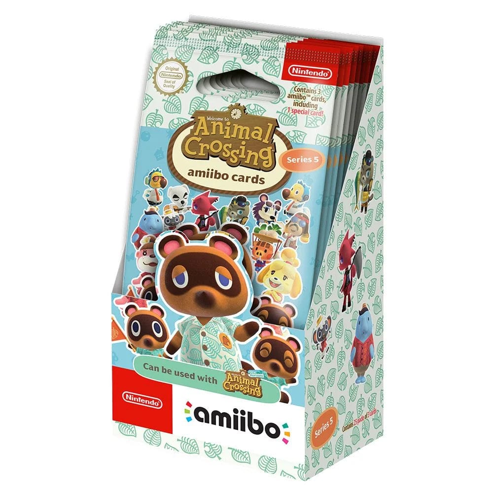 nintendo card game Animal Crossing Amiibo Cards Series 5 Booster