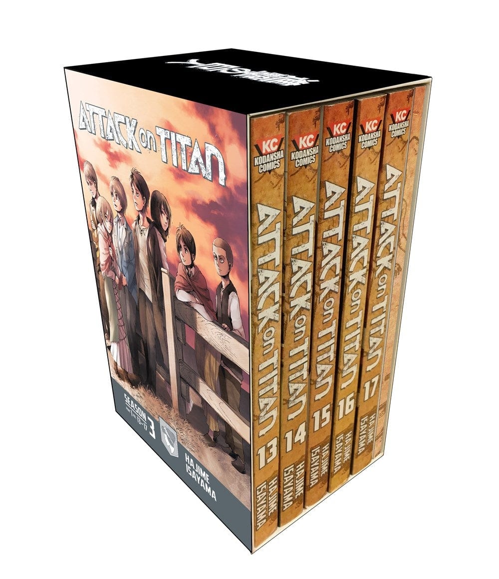 Not specified General Attack on Titan Manga Season 3: Part 1 Manga Collection