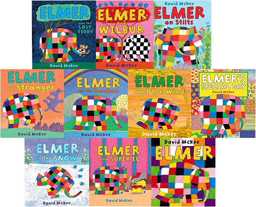 Not specified General Elmer Series 10 Books Collection Set