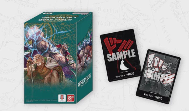 one piece Collectible Trading Cards One Piece Card Game: Double Pack Display – Two Legends [DP-05]