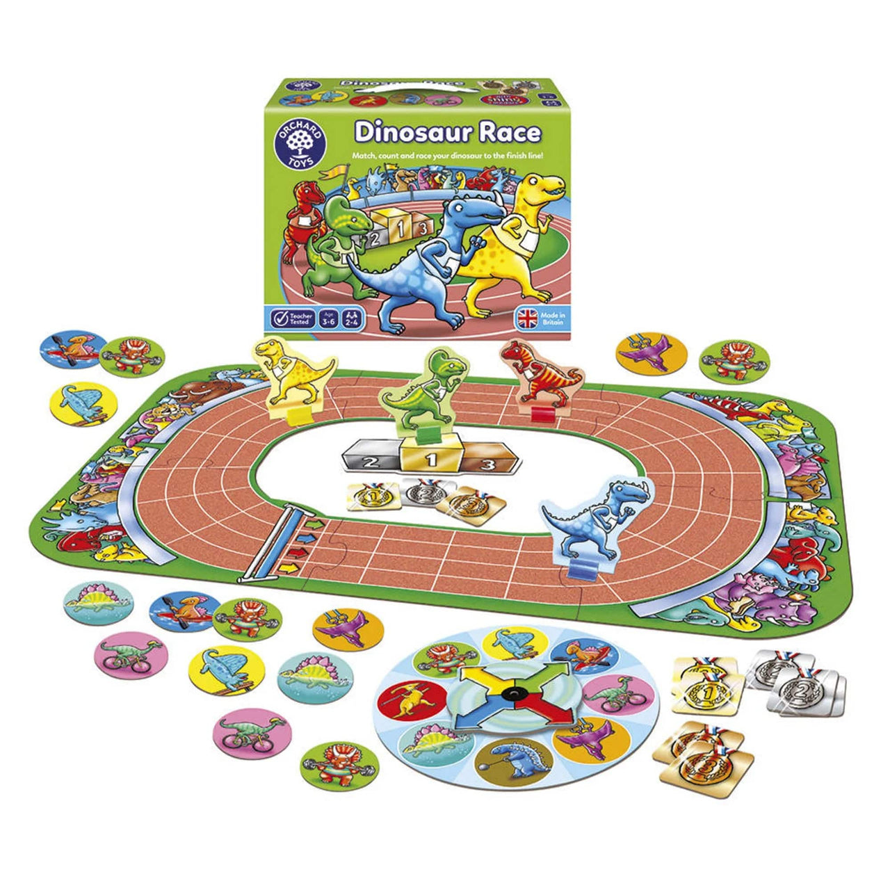 Orchard Game game Orchard Game - Dinosaur Race