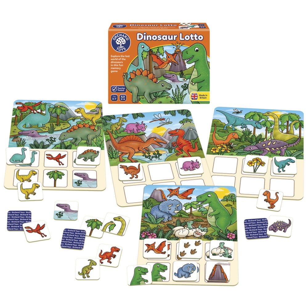 Orchard Game stem Orchard Game - Dinosaur Lotto