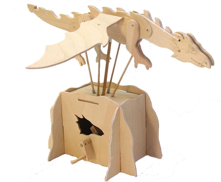 pathfinders stem Automaton Dragon Wooden Kit