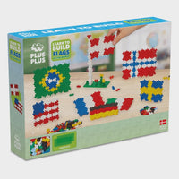 Thumbnail for plus plus stem PLUS-PLUS - LEARN TO BUILD - FLAGS OF THE WORLD 700PCS
