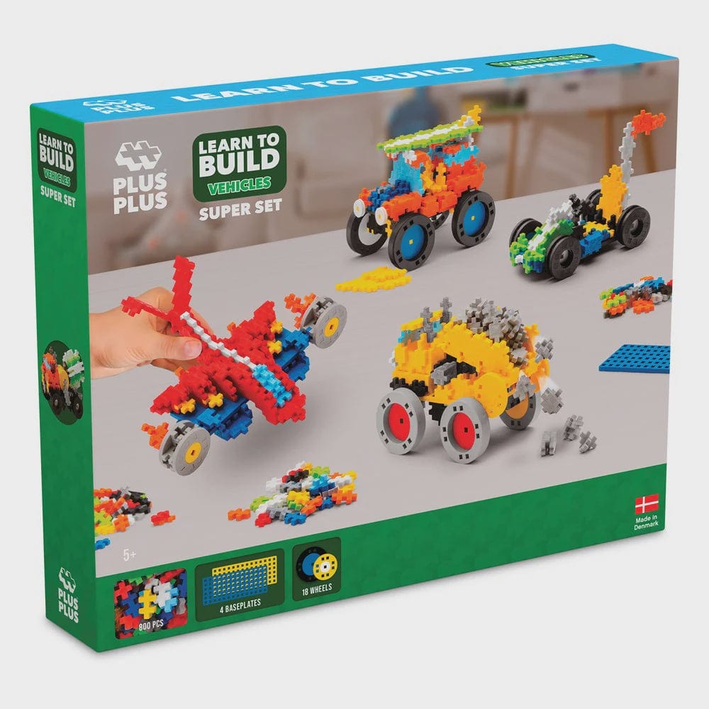 plus plus stem PLUS-PLUS - LEARN TO BUILD - VEHICLES SUPER SET