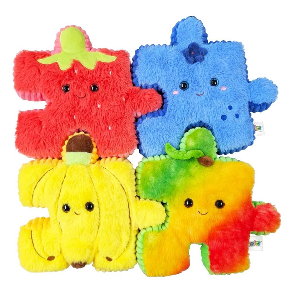 pluzzles plush PLUZZLES 8" Fruit Salad assortment