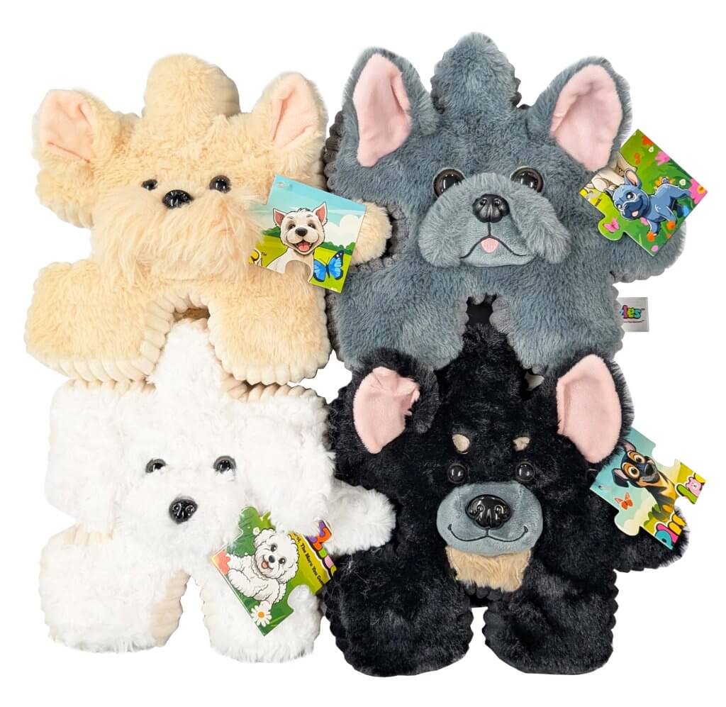 pluzzles plush PLUZZLES 8" Puppies Chloe & Friends