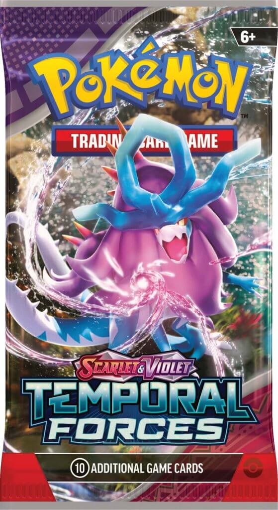 Pokemon Collectible Trading Cards Pokémon Temporal Forces Booster Pack