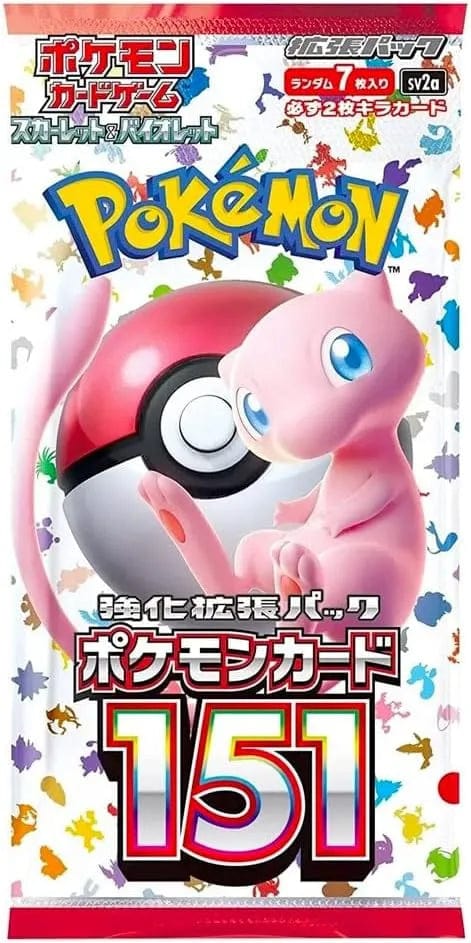 pokemon Pokemon Cards Pokémon TCG Scarlet and Violet -151 Booster Pack [LIMITED] [JAPANESE]