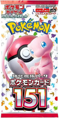 Thumbnail for pokemon Pokemon Cards Pokémon TCG Scarlet and Violet -151 Booster Pack [LIMITED] [JAPANESE]