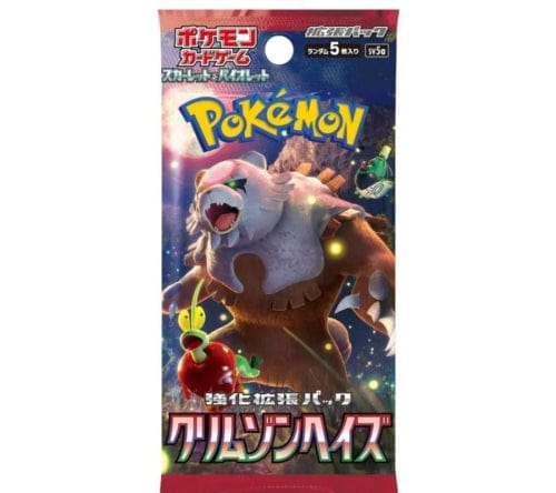 Pokemon Pokemon Cards Pokémon TCG Scarlet and Violet – Crimson Haze Booster Pack [JAPANESE]