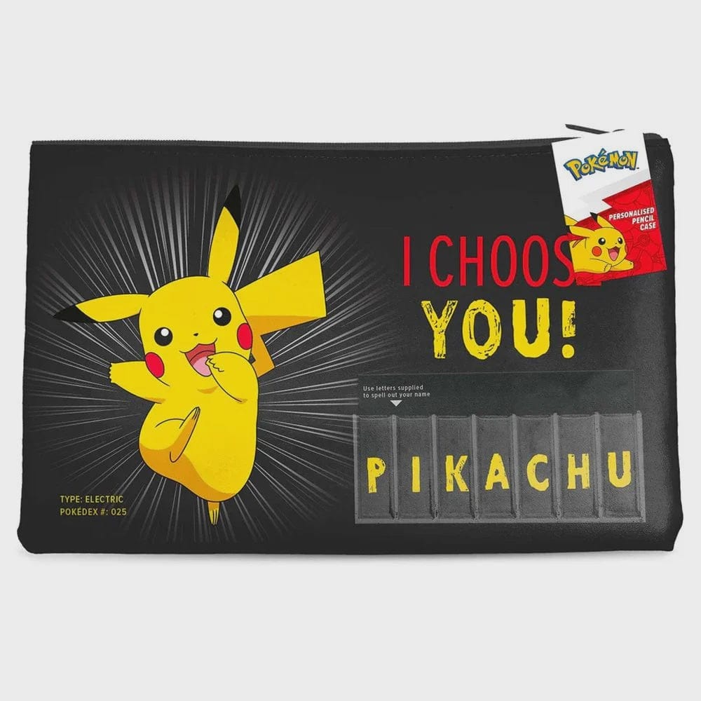 pokemon pokemon Pokemon - I Choose You - Named  Pencil Case