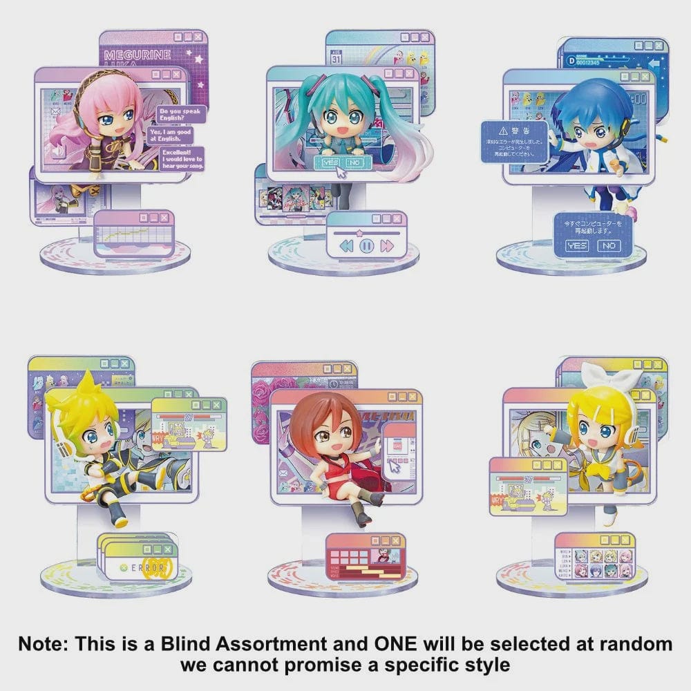 Re-Ment blind box Re-Ment Hatsune Miku Window Figure Collection Mini Figure Blind Box