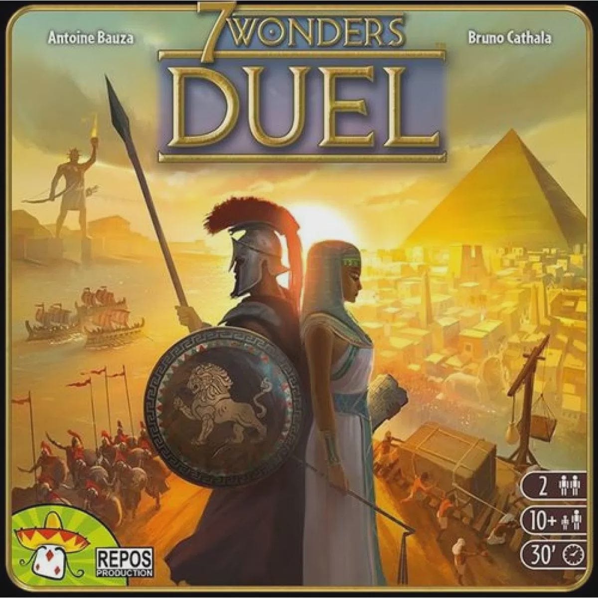 Repos Production Board game 7 Wonders Duel