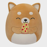 Thumbnail for squishmallows squishmallow Angle The Shiba with Pizza - 12
