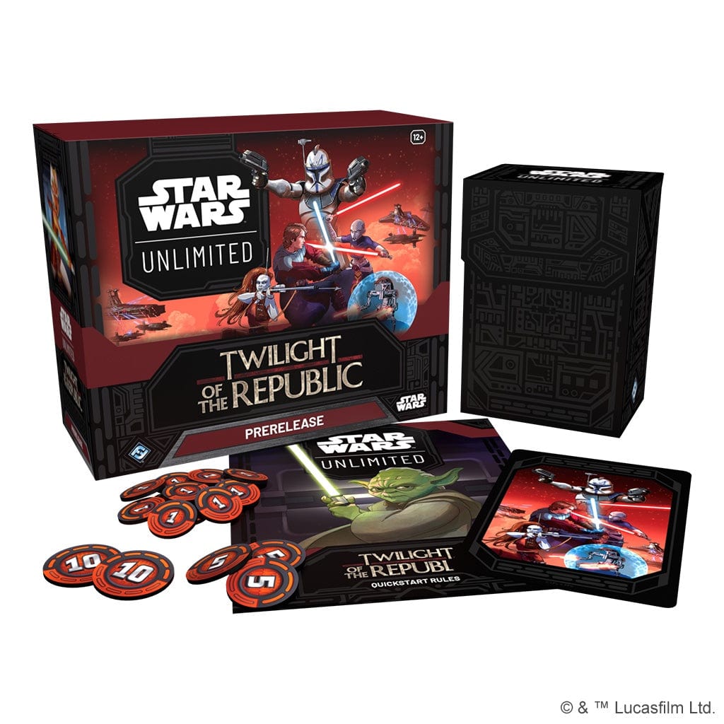 star wars card game Star Wars Unlimited Twilight of the Republic Prerelease Kit