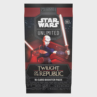 Thumbnail for star wars card game Star Wars Unlimited: Twilight of the Republic Trading Card Booster Pack