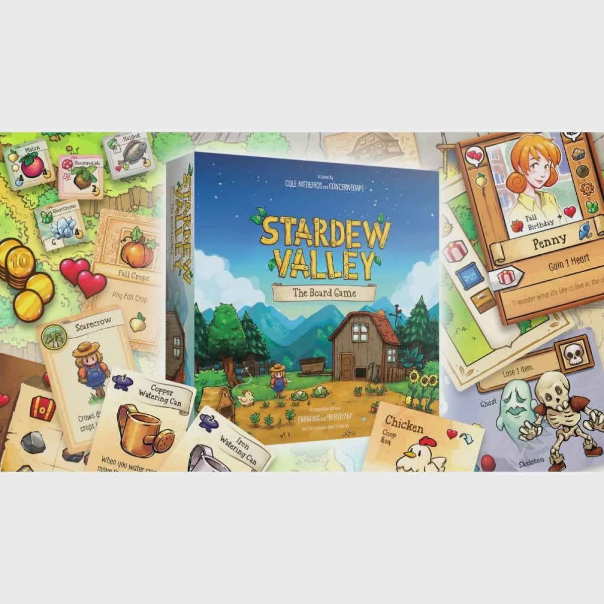 Stardew Valley Board game Stardew Valley The Board Game