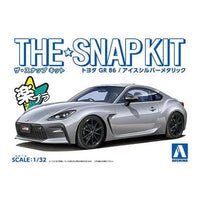 Thumbnail for Techzone Geelong 1/32 Snap Toyota GR 86 (Ice Silver Metallic) Model Kit