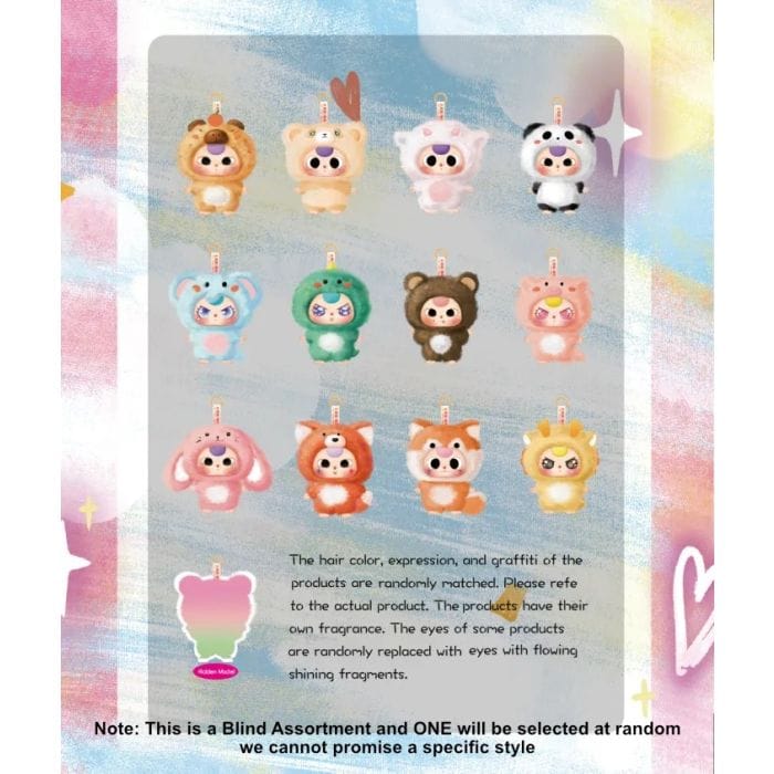 Techzone Geelong Baby Three - De-Lovely Plush Blind Box