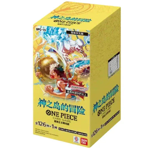 Techzone Geelong Collectible Trading Cards One Piece Card Game - OP-15: Adventure on KAMI’s Island Booster Box [Japanese]