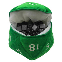 Thumbnail for Techzone Geelong D20 Plush Dice Bag- Green