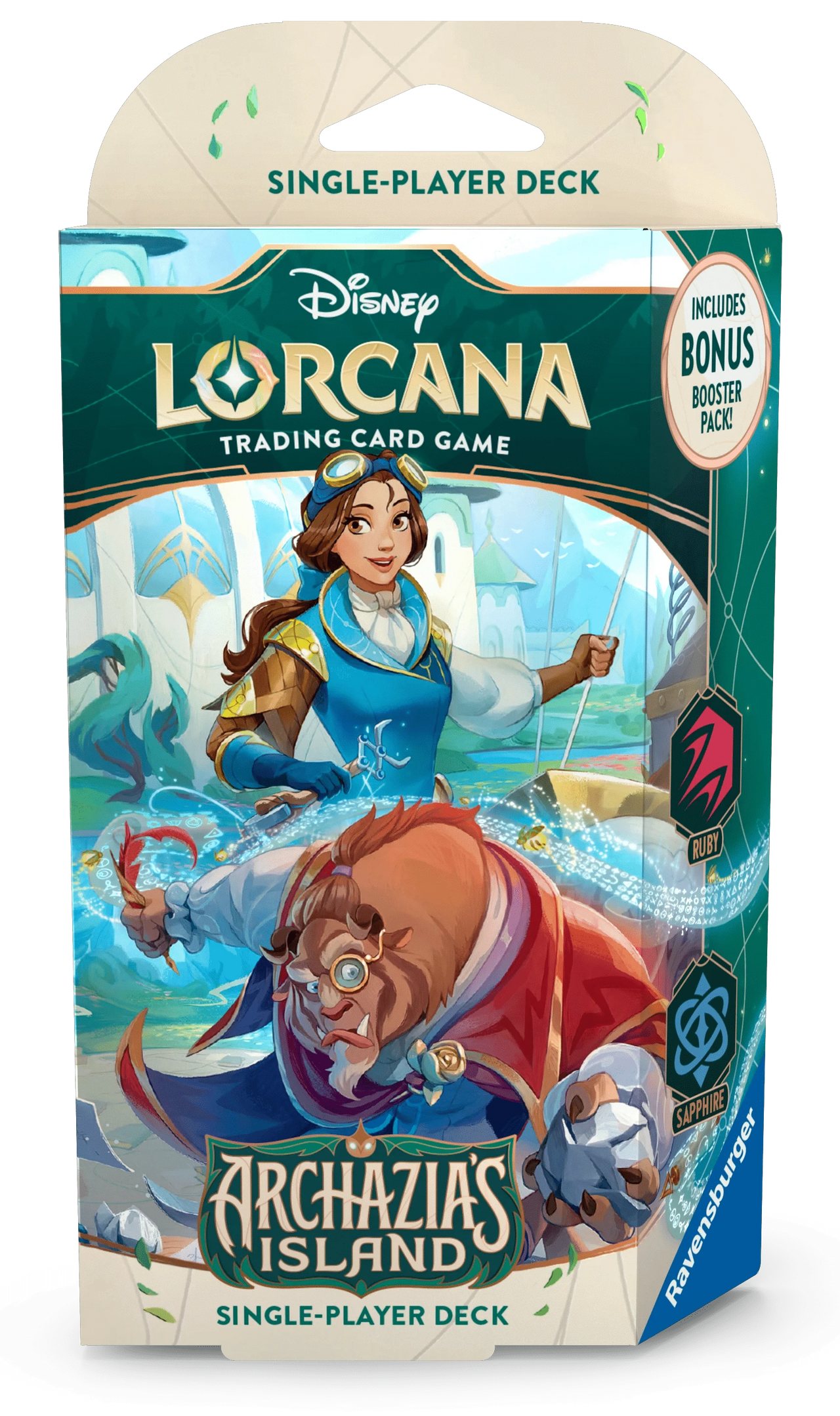 Techzone Geelong Disney Lorcana TCG - S7 Archazia's Island Starter Deck: Ruby & Sapphire