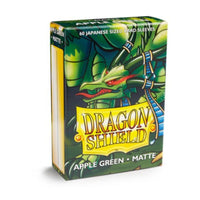 Thumbnail for Techzone Geelong Dragon Shield: Japanese Size Sleeves – Matte – Apple Green