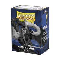 Thumbnail for Techzone Geelong Dragon Shield: Non-Glare Sleeves – Matte – Blue