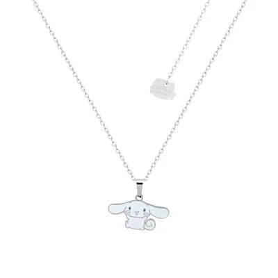 Techzone Geelong ECC Sanrio Hello Kitty Cinnamoroll Necklace Silver