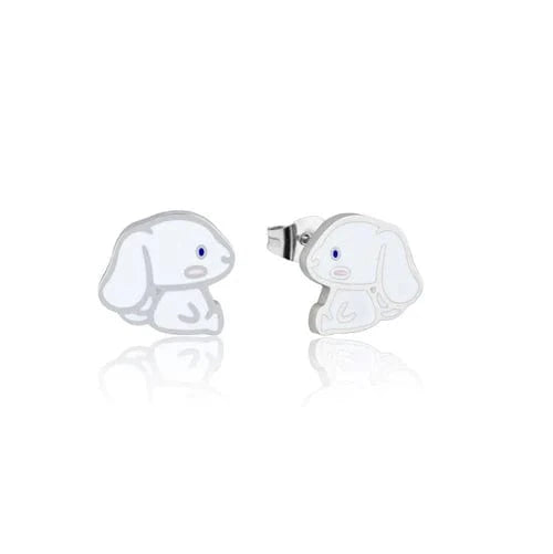 Techzone Geelong ECC Sanrio Hello Kitty Cinnamoroll Stud Earrings Silver