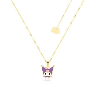 Techzone Geelong ECC Sanrio Hello Kitty Kuromi Necklace Gold