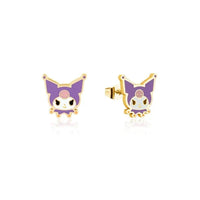 Thumbnail for Techzone Geelong ECC Sanrio Hello Kitty Kuromi Stud Earrings Gold