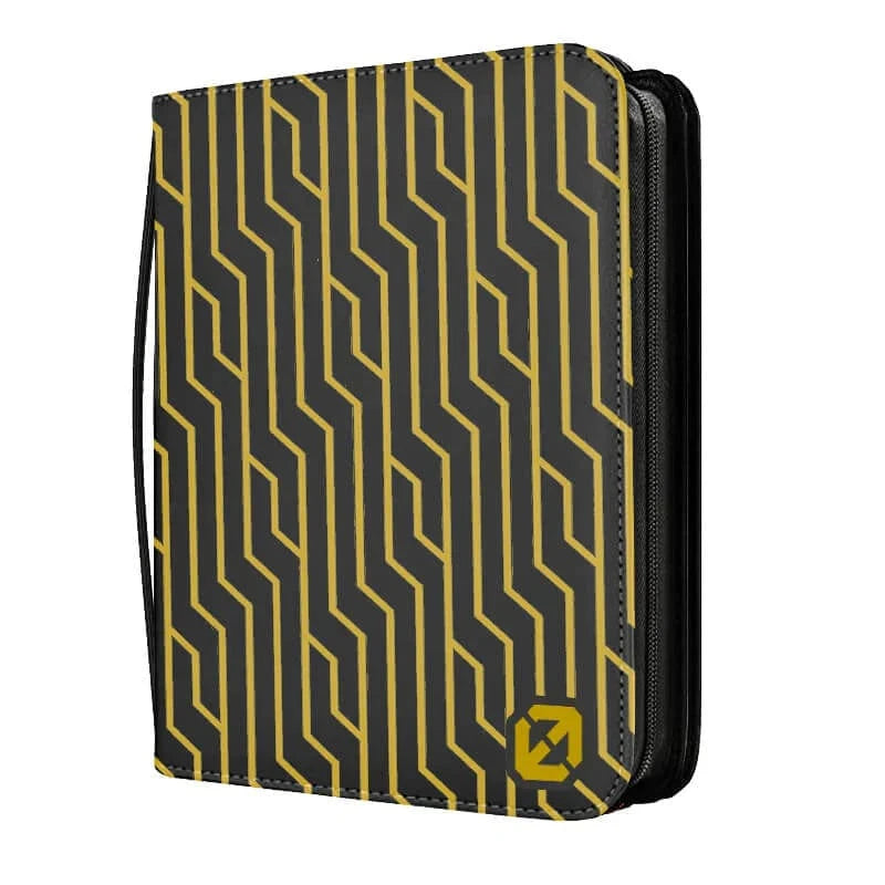 Techzone Geelong EVORETRO Shield+ 3x4 Topload Cards Binder Black/Yellow