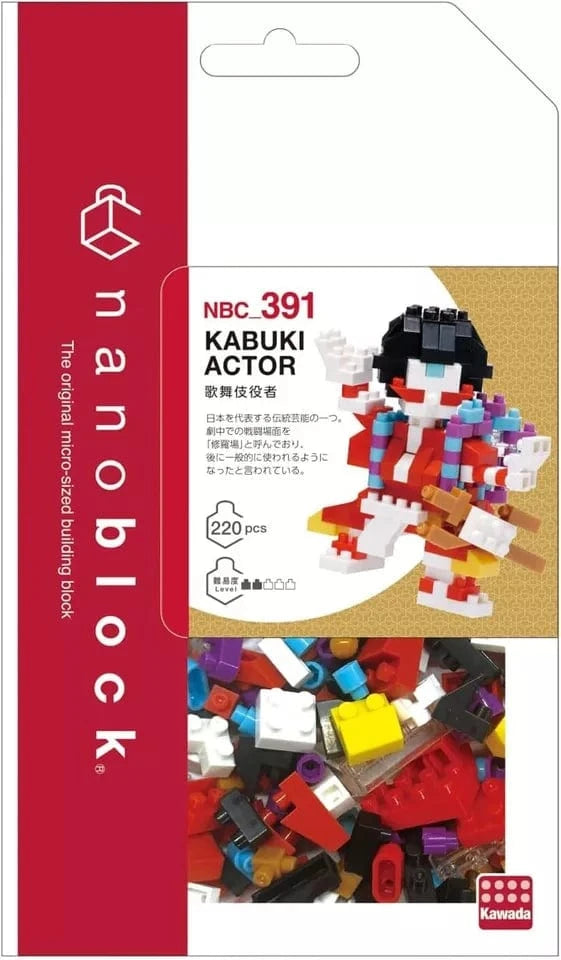 Techzone Geelong Kabuki Actor Nanoblock